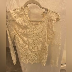 Lucky brand sheer top